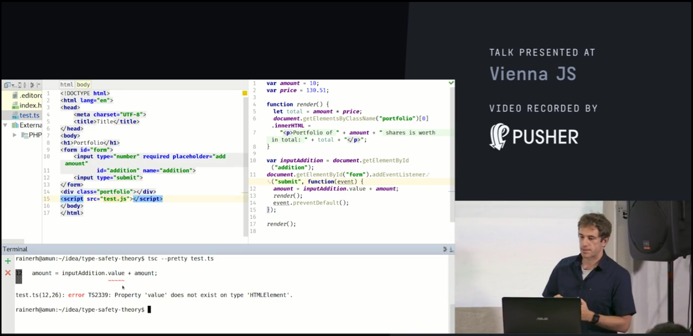Video Preview of my recorded Talk on TypeSafety